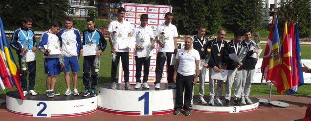 Atletizmde Balkan Şampiyonu Ağrıdan Ömer Tuncer oldu 