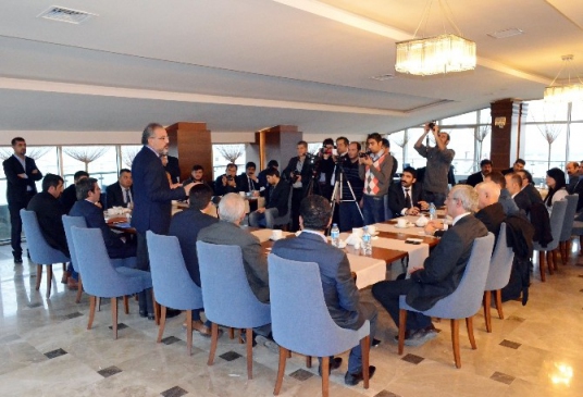 Ağrı Belediye Başkanı Sakık Ben, bu topraklarda barış hayat bulsun diye geldim.