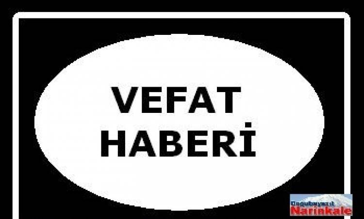 ŞEYH HASAN ARVAS VEFAT ETTİ